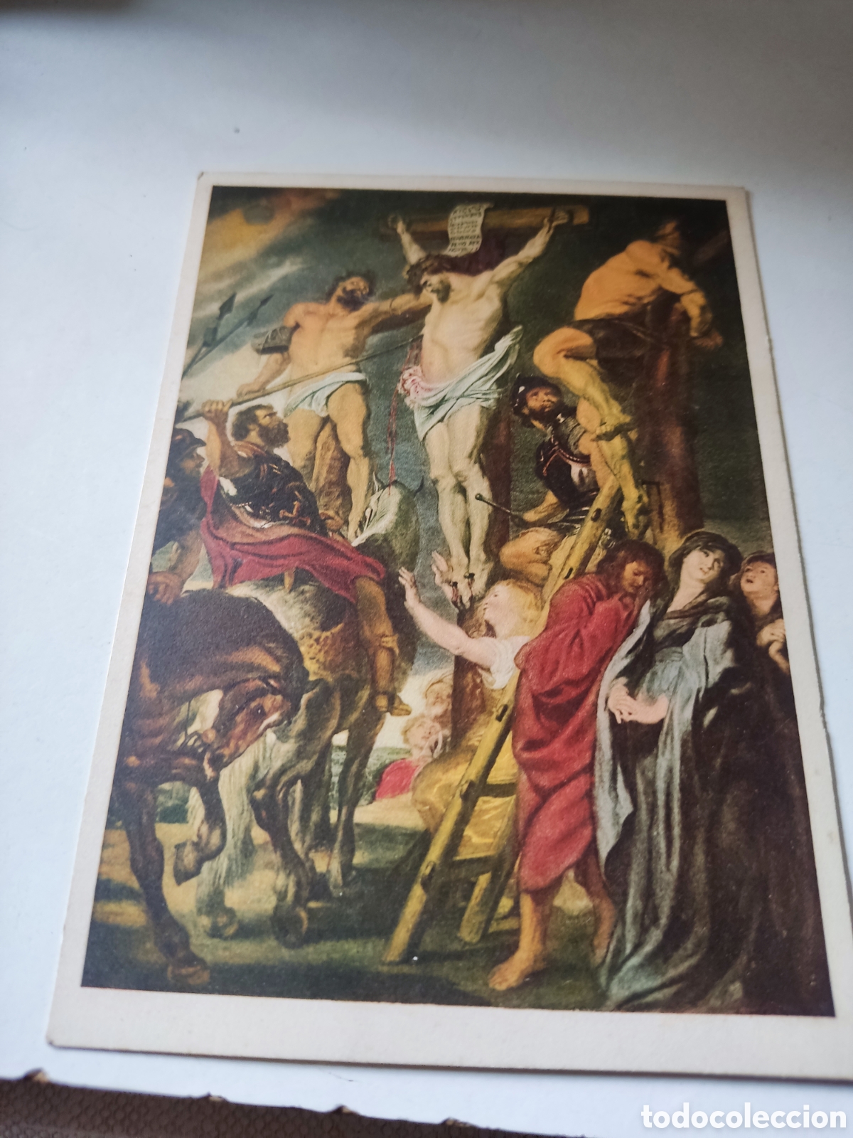 Postkarten: Postal Arte Cristo en la cruz, Rubens