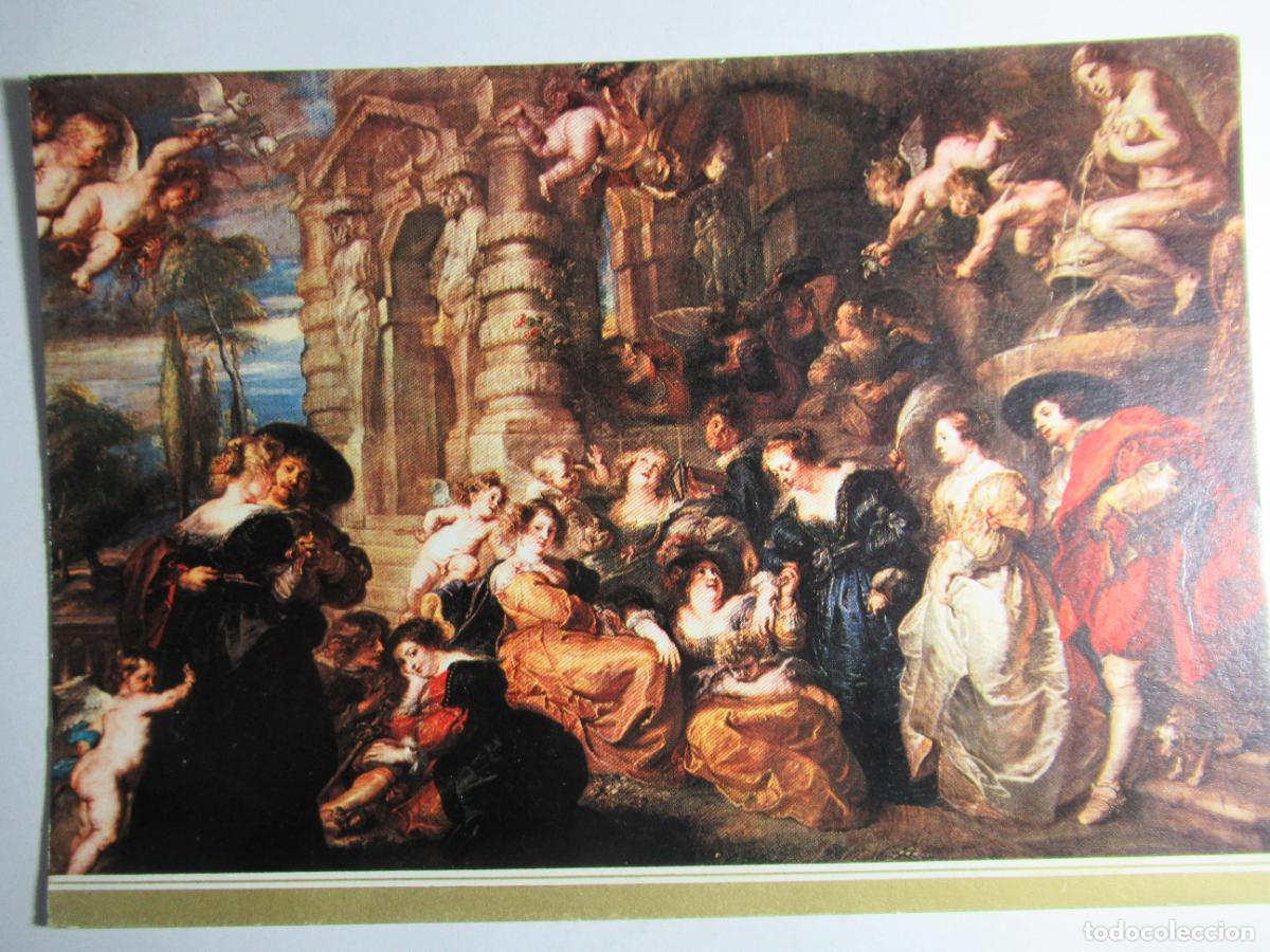 Postales: Rubens - El Jard&iacute;n del Amor - Museo del Prado - Foto 1
