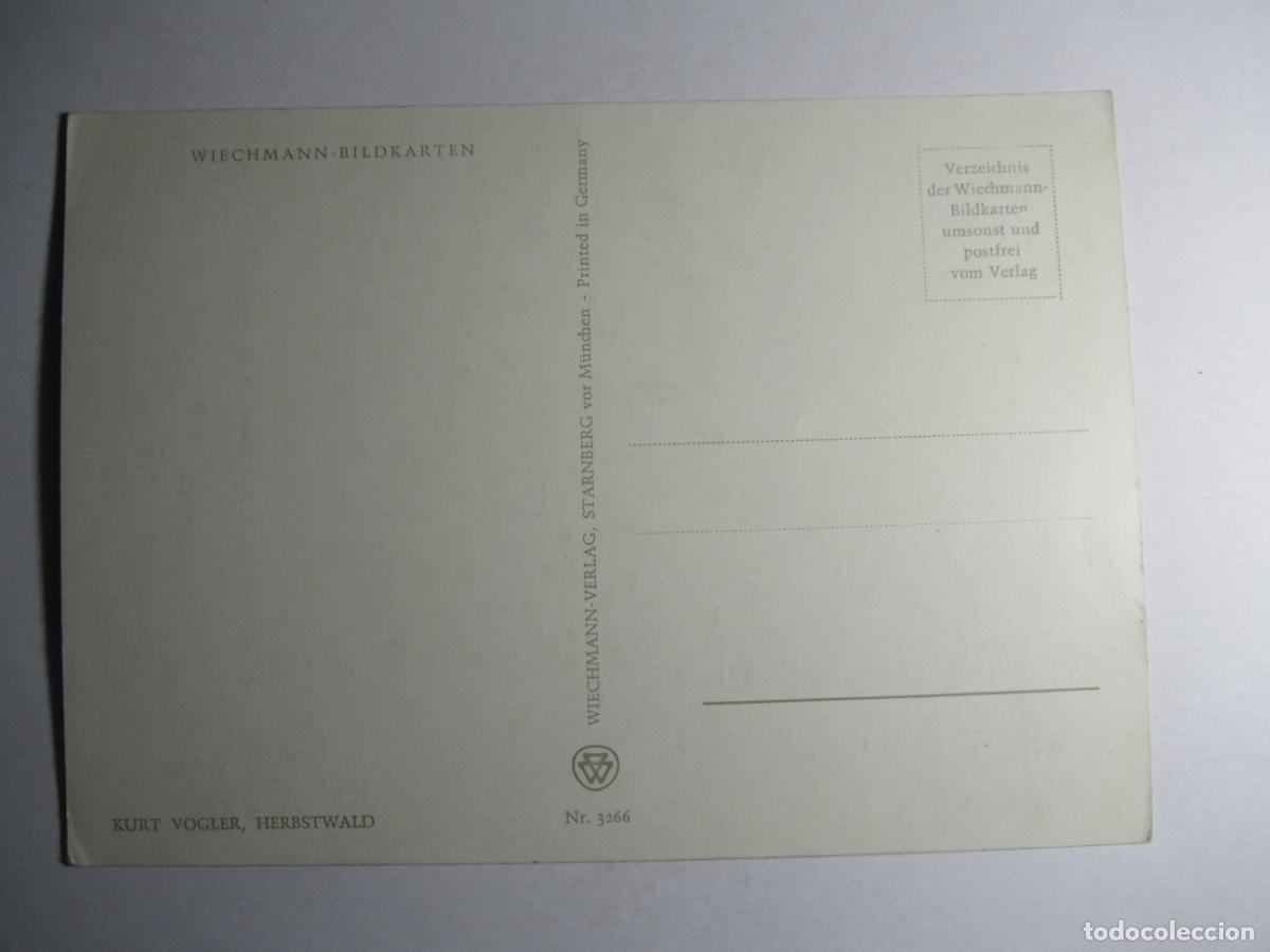 Postales: Kurt Vogler - Herbstwald - Foto 2
