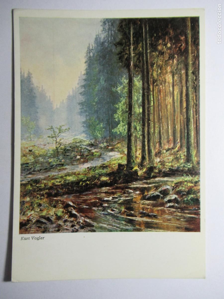 Postales: Kurt Vogler - Herbstwald - Foto 1