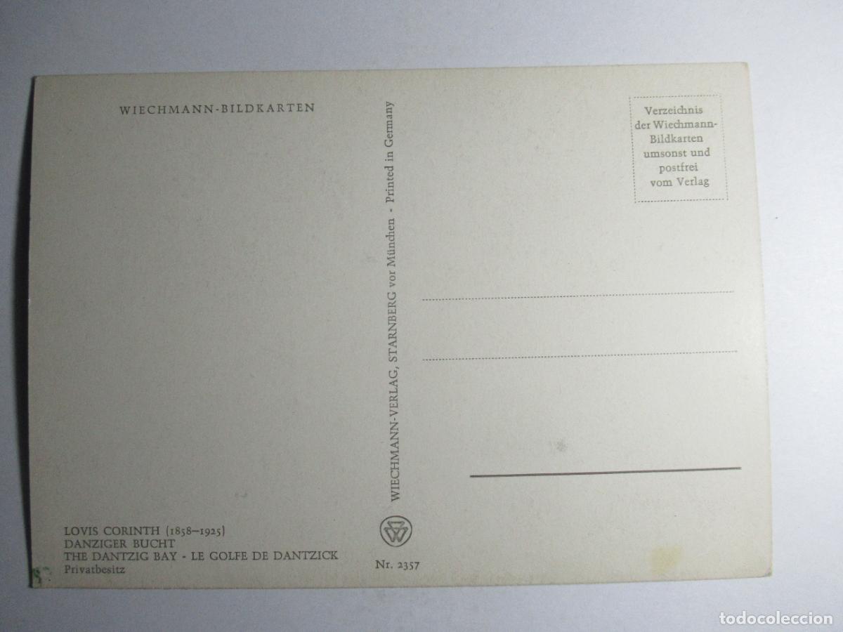 Postales: Lovis Corinth - Danziger Bucht - Foto 2