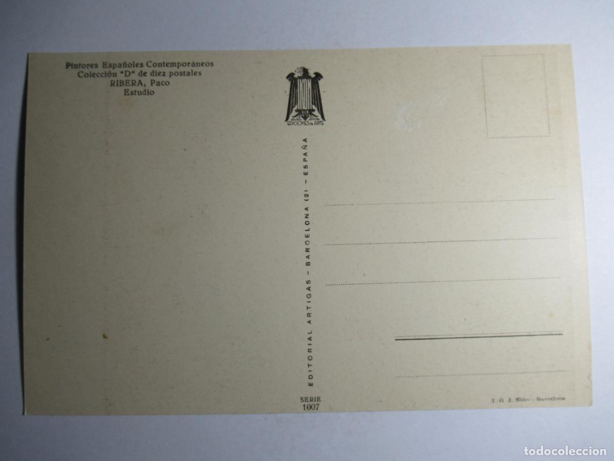 Postales: Paco Ribera - Estudio - Foto 2