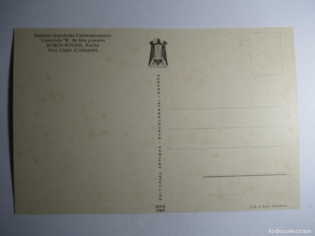 Postales: Emilio Bosch-Roger - Port Lligat (Cadaqu&eacute;s) - Foto 2