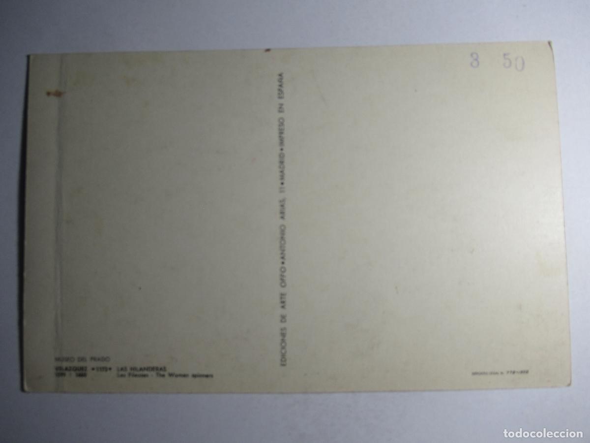 Postales: Velazquez - Las Hilanderas - Foto 2