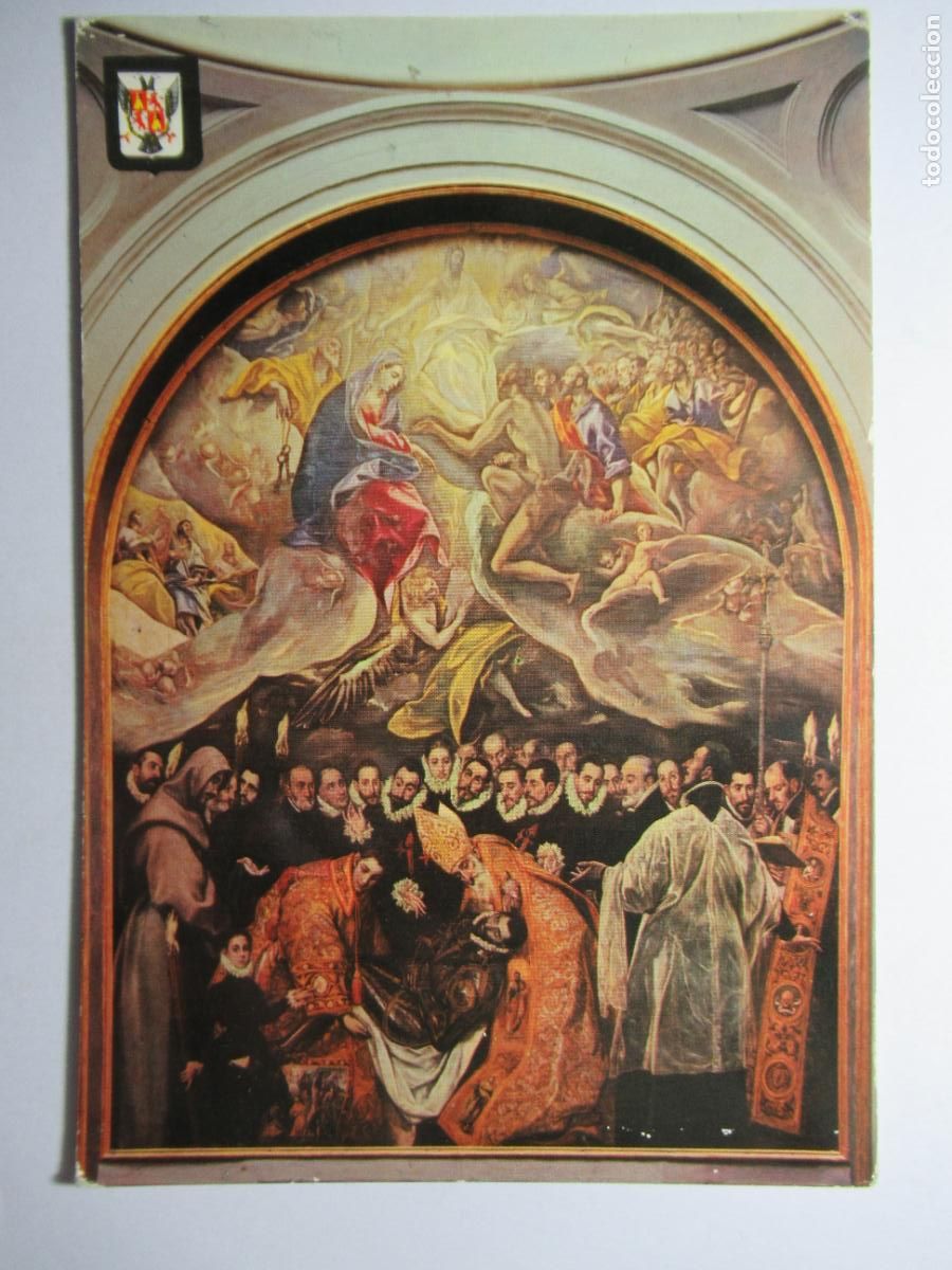 Postales: Toledo - Entierro del Conde de Orgaz - Greco - Foto 1
