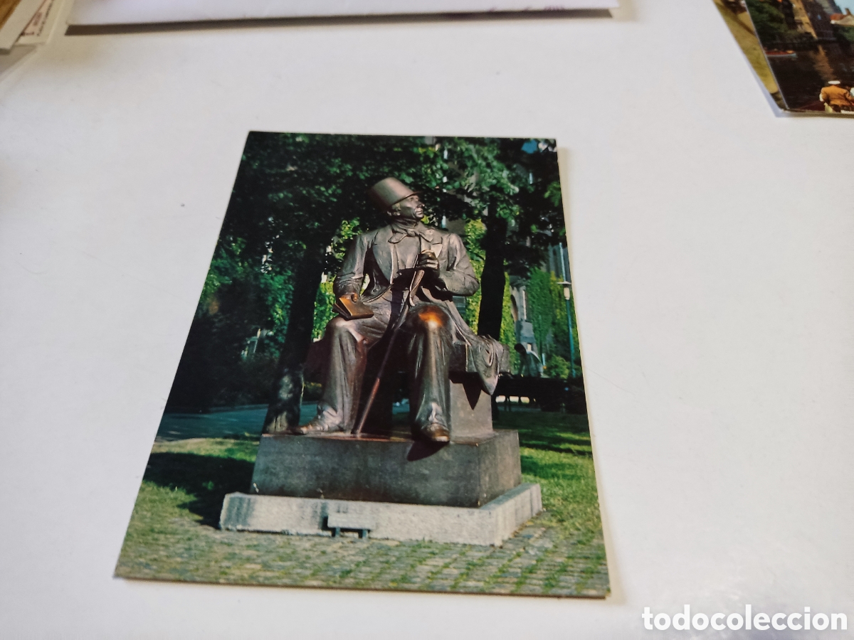 Postales: Postal Copenhague, Hans Christian Andersen - Foto 1