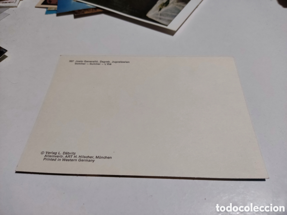 Postales: Postal Josip generalic, Zagreb yugoslavia - Foto 2