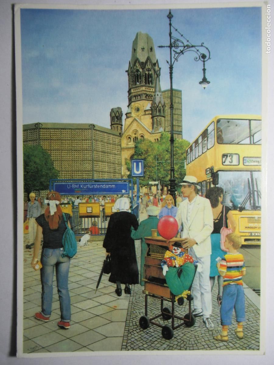 Postales: Klaus Moritz - Ged&auml;schtniskirche, Berl&iacute;n - Foto 1