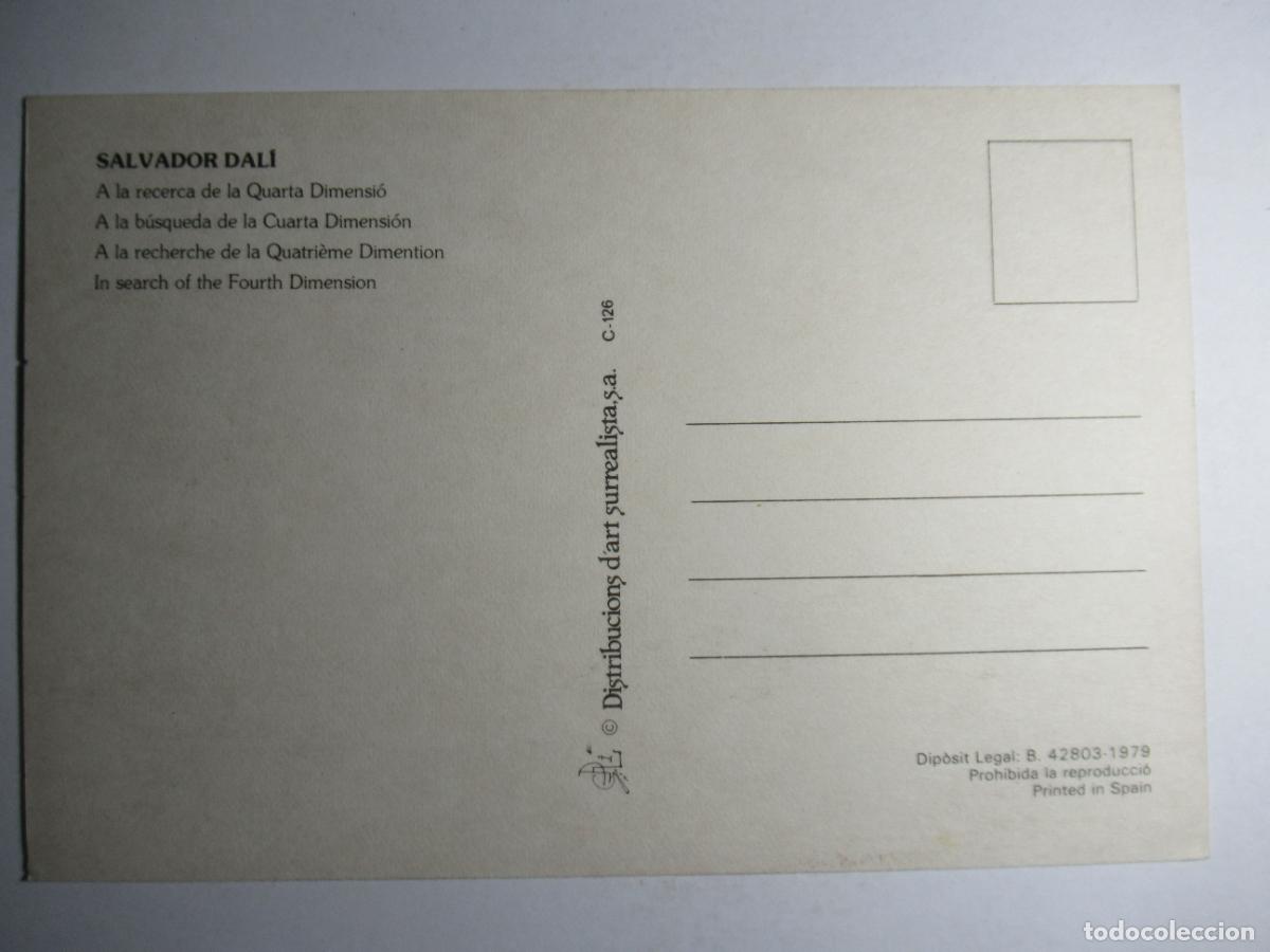 Postales: Salvador Dal&iacute; - A la b&uacute;squeda de la cuarta dimensi&oacute;n - Foto 2