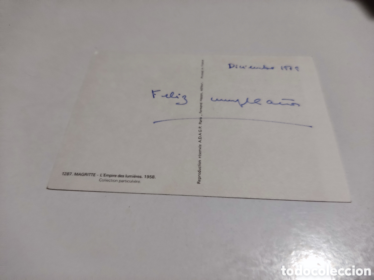 Postales: Postal Magritte, arte - Foto 2