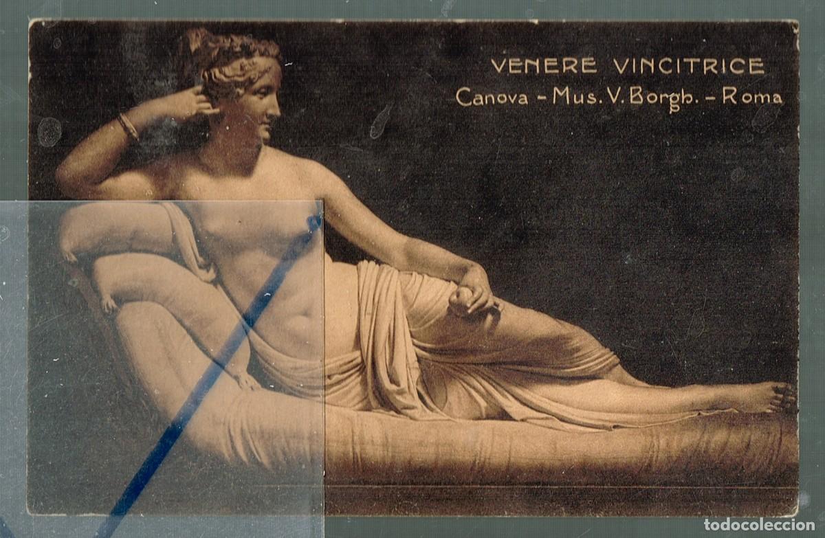 Postkarten: B/N S/C M. BORGHESE VENUS VENERE VINCITRICE CANOVA - 179 F. ALTEROCCA TERNI - P51