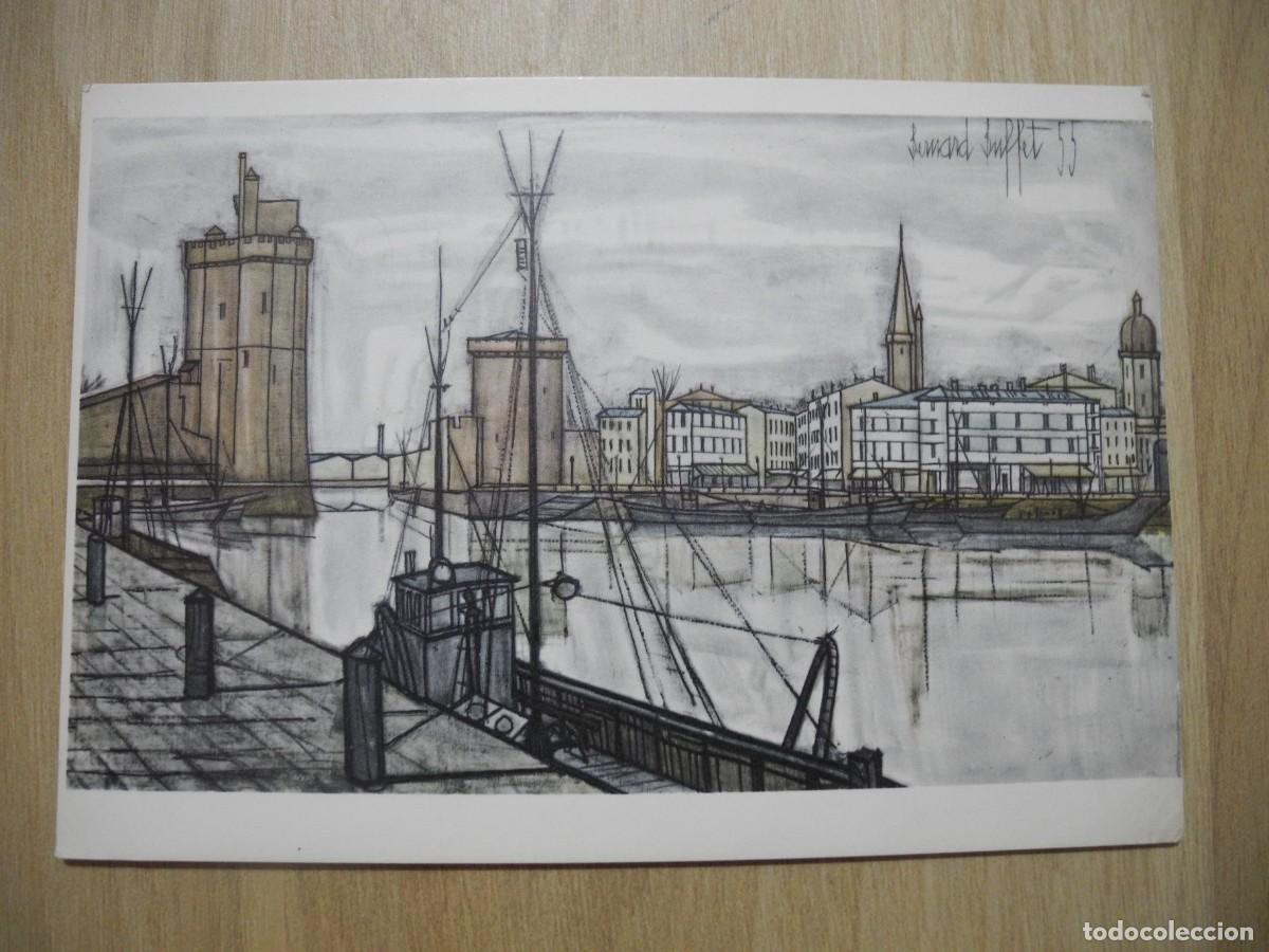 Postales: B. Buffet. La Rochelle (1955). Nueva. - Foto 1