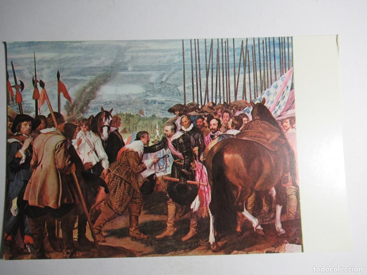 Postales: Vel&aacute;zquez - La Rendici&oacute;n de Breda - Museo del Prado - Foto 1