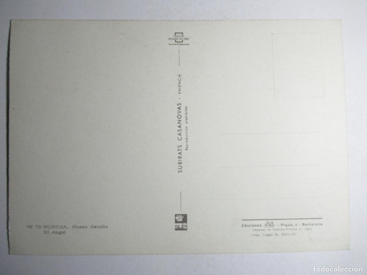 Postales: Murcia - Museo del Salzillo - El &Aacute;ngel - Foto 2