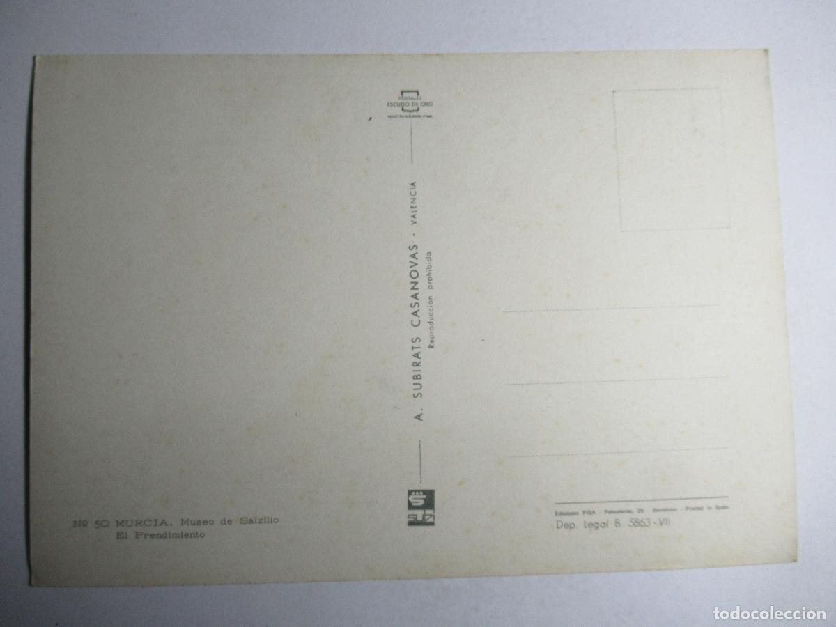 Postales: Murcia - Museo de Salzillo - El Prendimiento - Foto 2