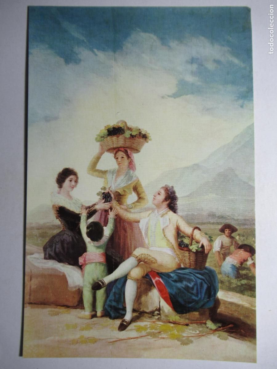 Postales: Goya - La Vendimia - Museo del Prado - Foto 1