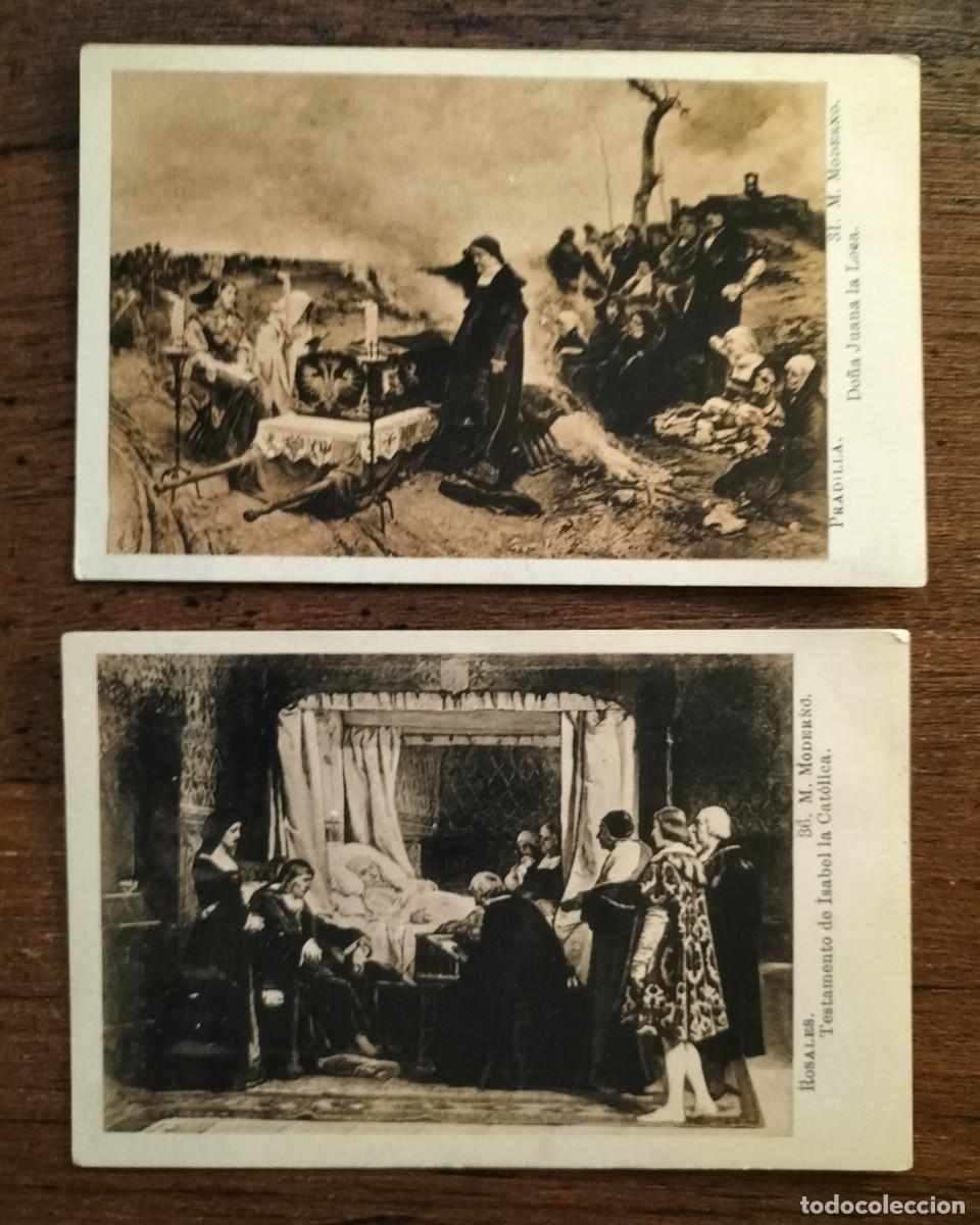 Cartoline: LOTE CON 2 POSTALES MUSEO MODERNO, N&ordm; 31 Y 36, FOTOTIPIA J. ROIG. SIN CIRCULAR