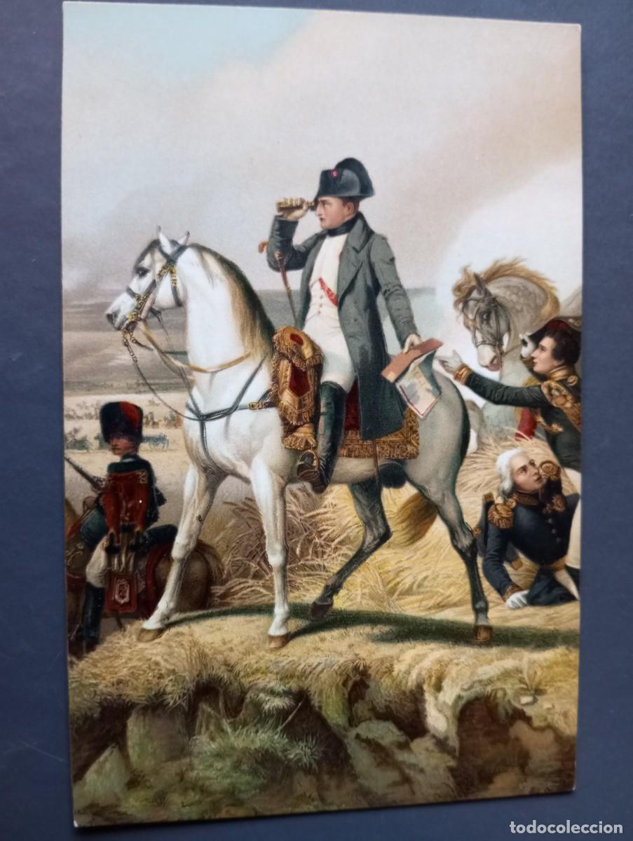 Postales: NAPOLE&Oacute;N EN WAGRAM, CUADRO DE VERNIER - Foto 1