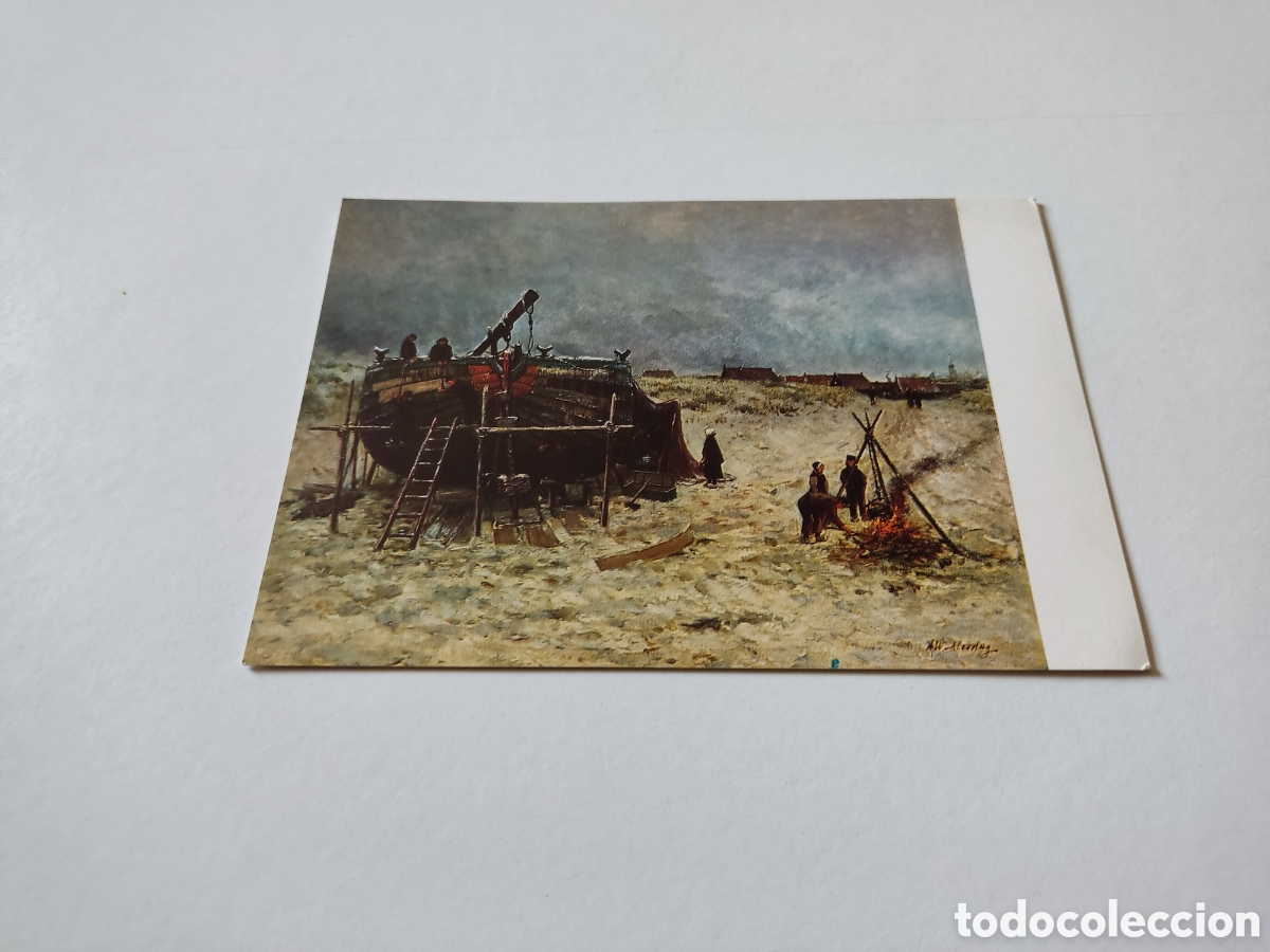 Cartes Postales: Postal hendrik willem mesdag, Arte pintura