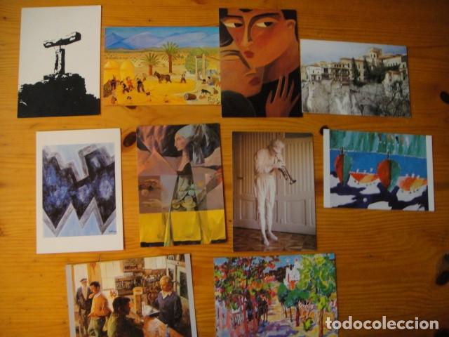 Postales: 10 tarjetas de exposiciones de arte - Foto 1