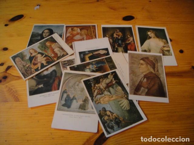 Postales: 18 postales de arte