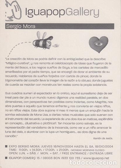 Postales: Sergio Mora. Postal expo en Barcelona. 2004 - Foto 2