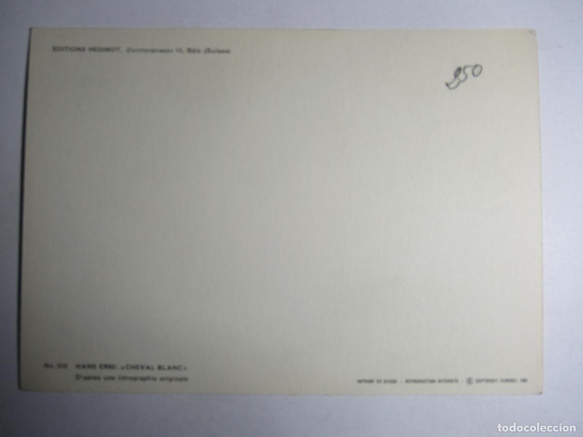 Postales: Hans Erni - Cheval Blanc - Foto 2