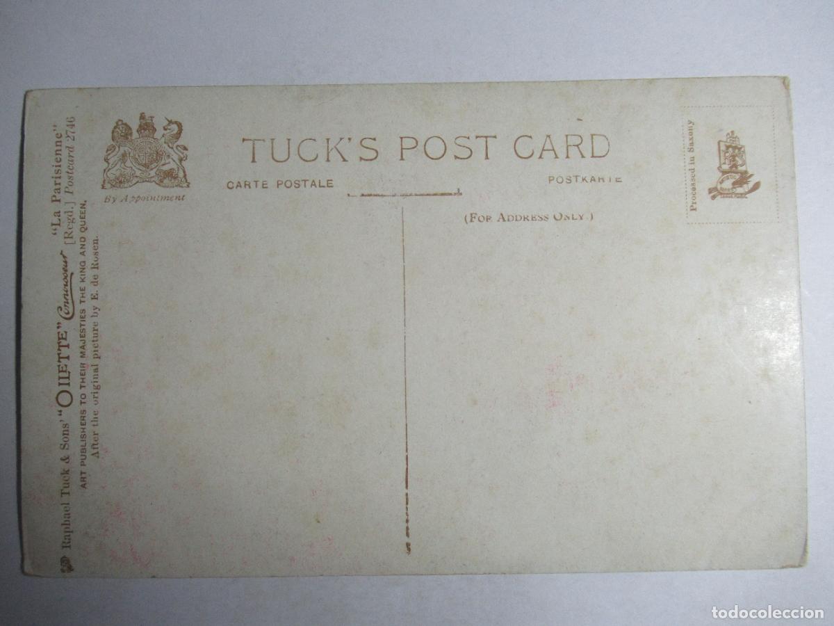 Postales: Raphael Tuck and sons - La Parisienne - Foto 2