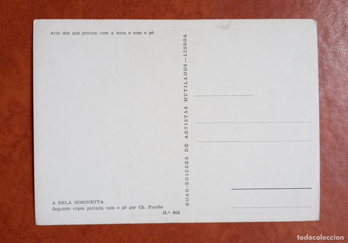 Postales: Arte- A Bela Simonetta - Foto 2