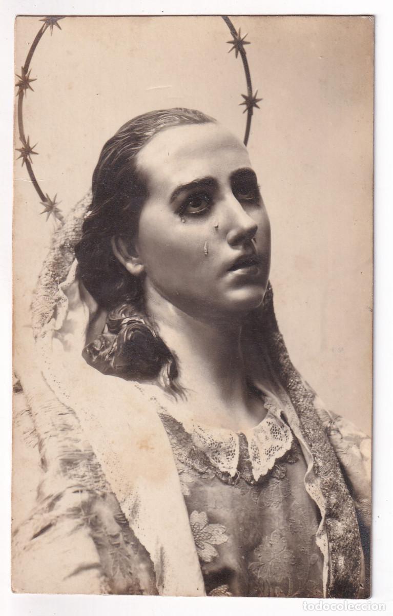 Postales: POSTAL. LA DOLOROSA DE SALZILLO. MURCIA - Foto 1