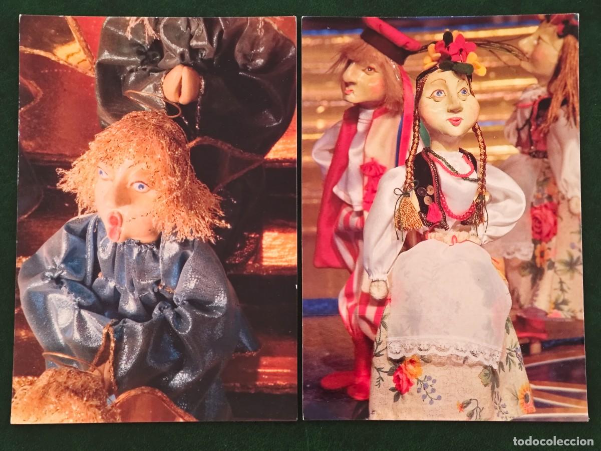 Postales: 4 Postales Modernas Mu&ntilde;ecas - Foto 1