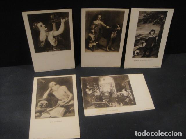 Postales: 5 postales de arte - hauser y menet - sin dividir , sin circular