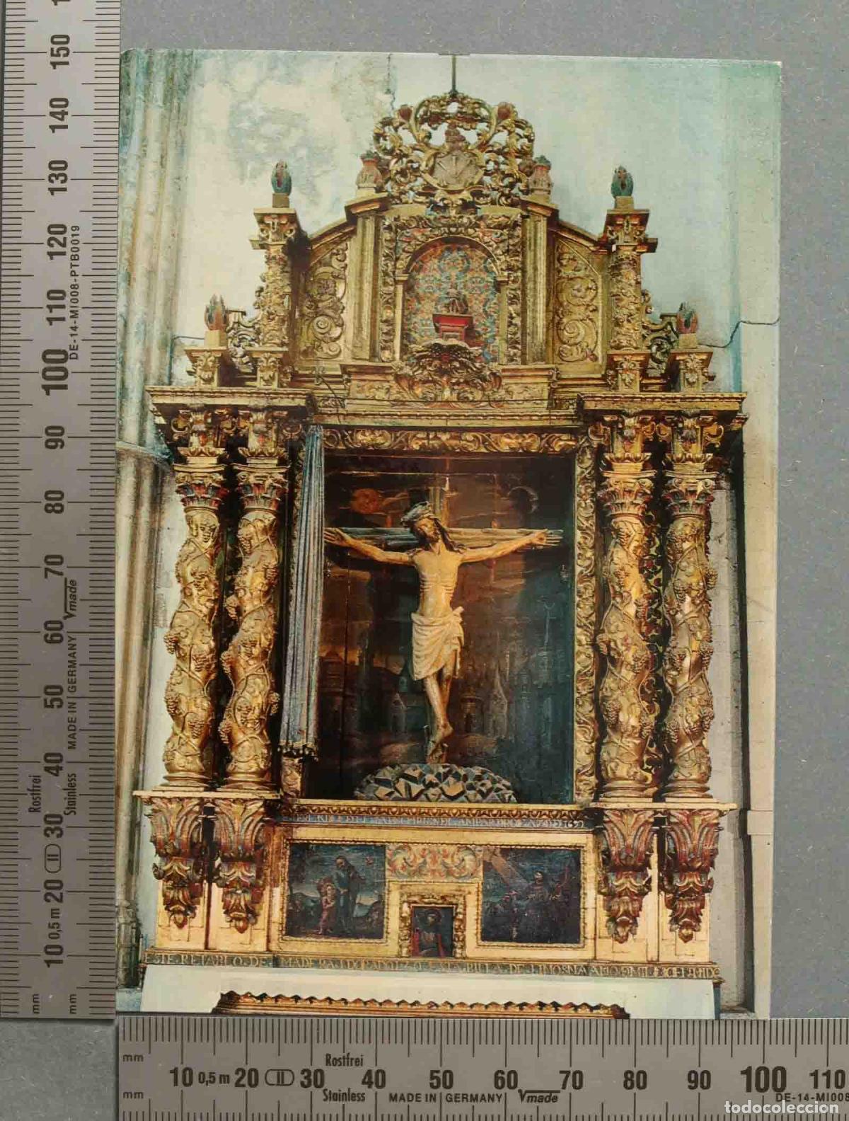 Postales: POSTAL. CALATA&Ntilde;AZOR (Soria) Smo. CRISTO DEL AMPARO SIGLO XIV - Foto 1