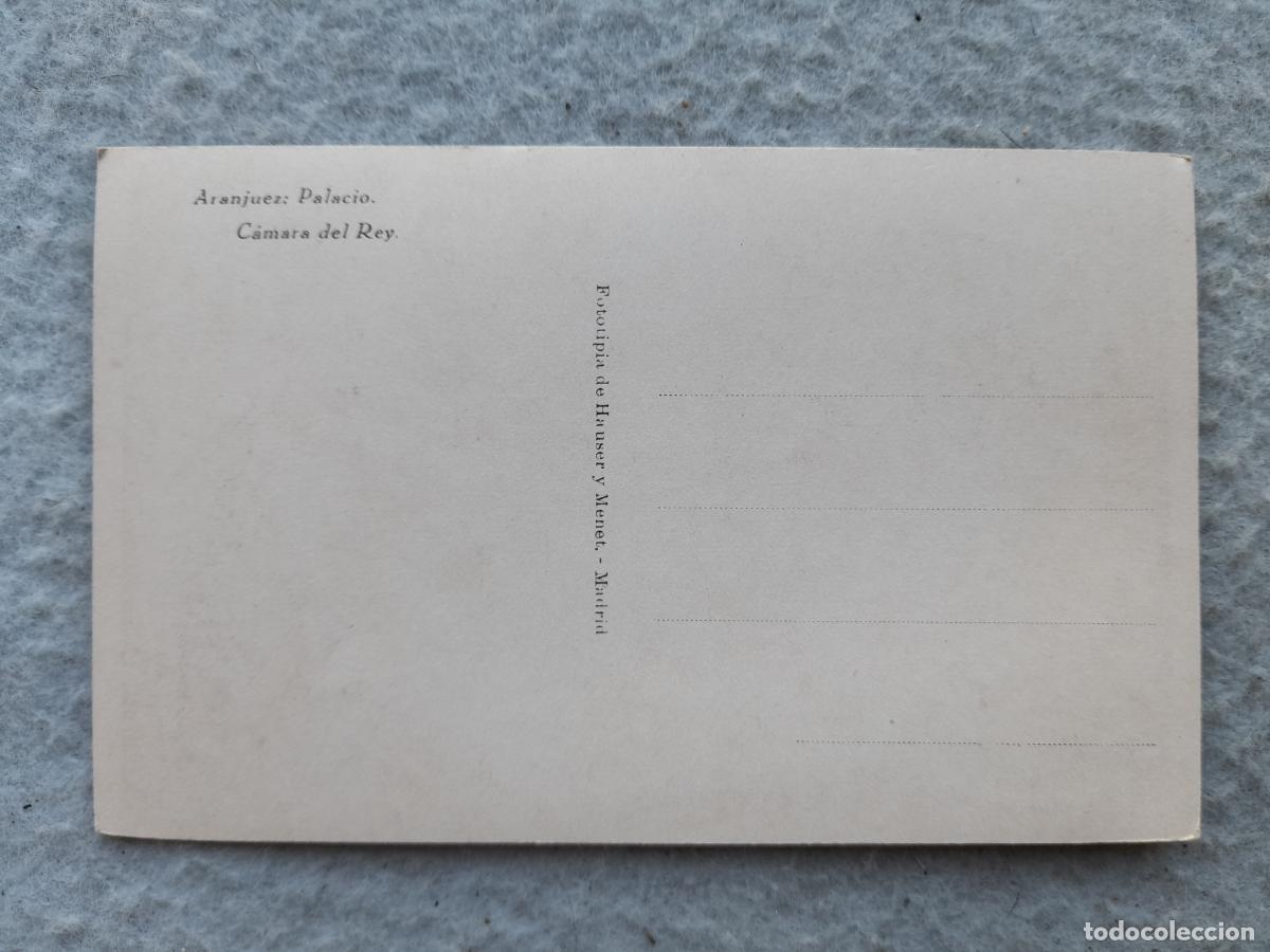 Postales: Aranjuez. Palacio. C&aacute;mara del Rey - Foto 2