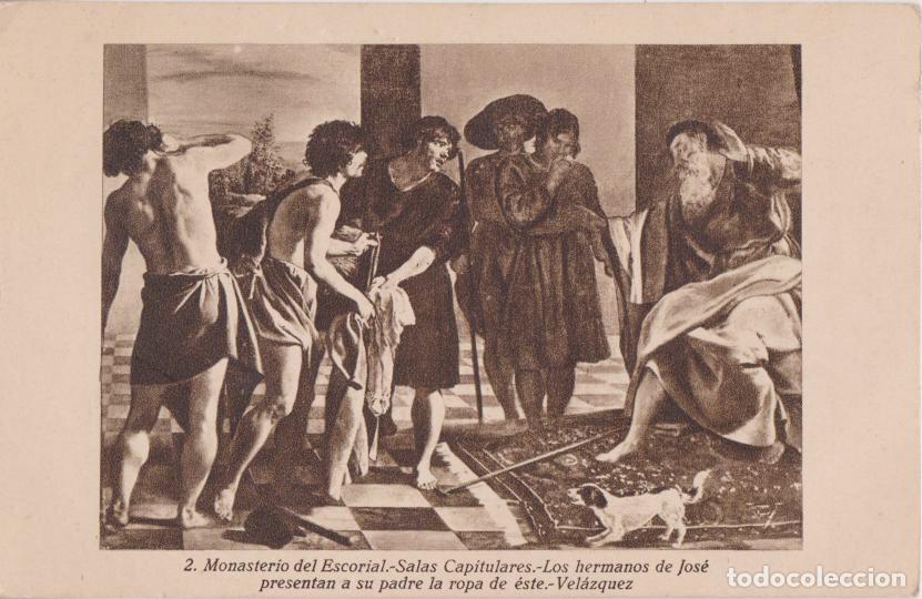 Postales: POSTAL DE LA OBRA DE VELAZQUEZ, LOS HERMANOS DE JOS&Eacute; PRESENTAN A SU PADRE LA ROP- L.ROISIN N&ordm;2 - S/C