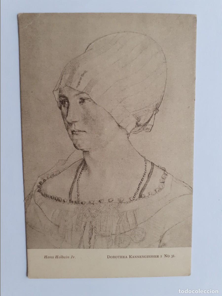 Postais: POSTAL - RETRATO MUJER - HANS HOLBEIN DOROTHEA KANNENGIESSER - S/C