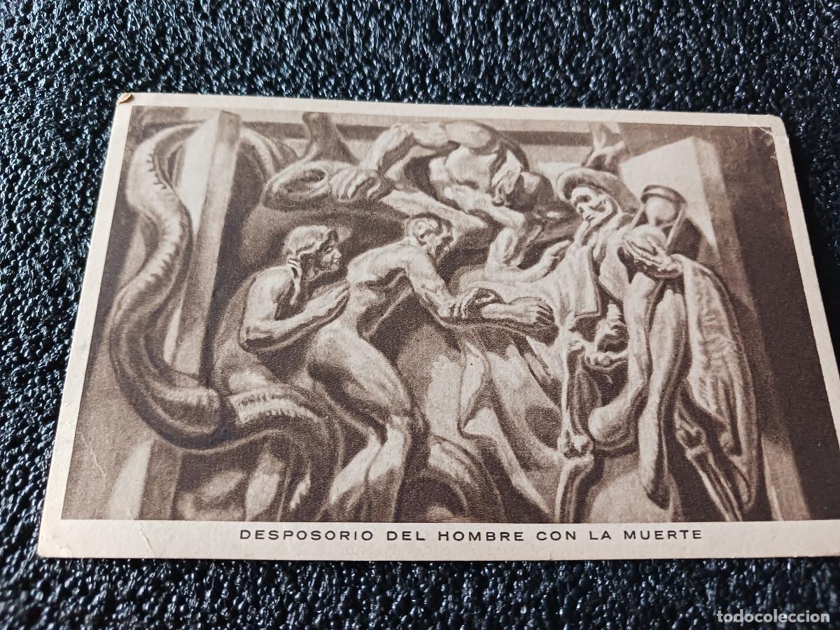 Postcards: DESPOSORIO DEL HOMBRE CON LA MUERTE, ED. RIEUSSET