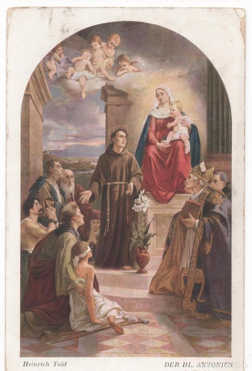 Postais: Postal de principios del XX-autor Heinrich Told-Circulada