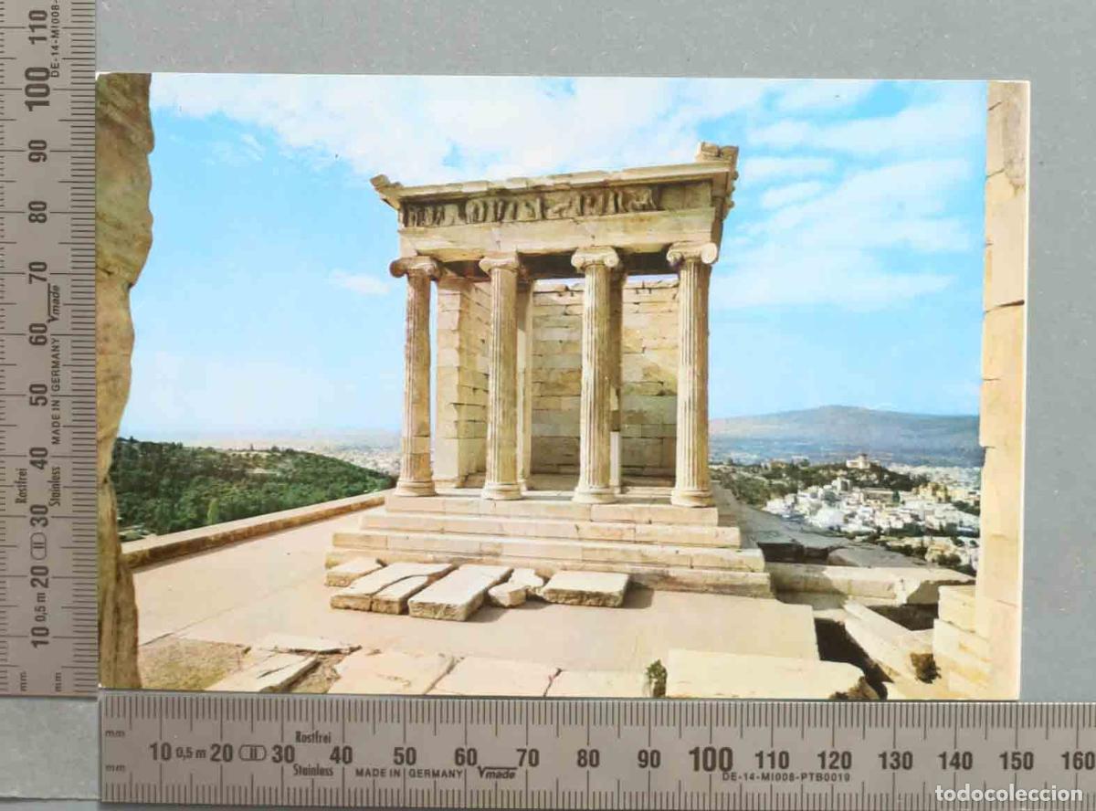 Postales: POSTAL. ATENAS TEMPLO DE ATENEA NIKE - Foto 1