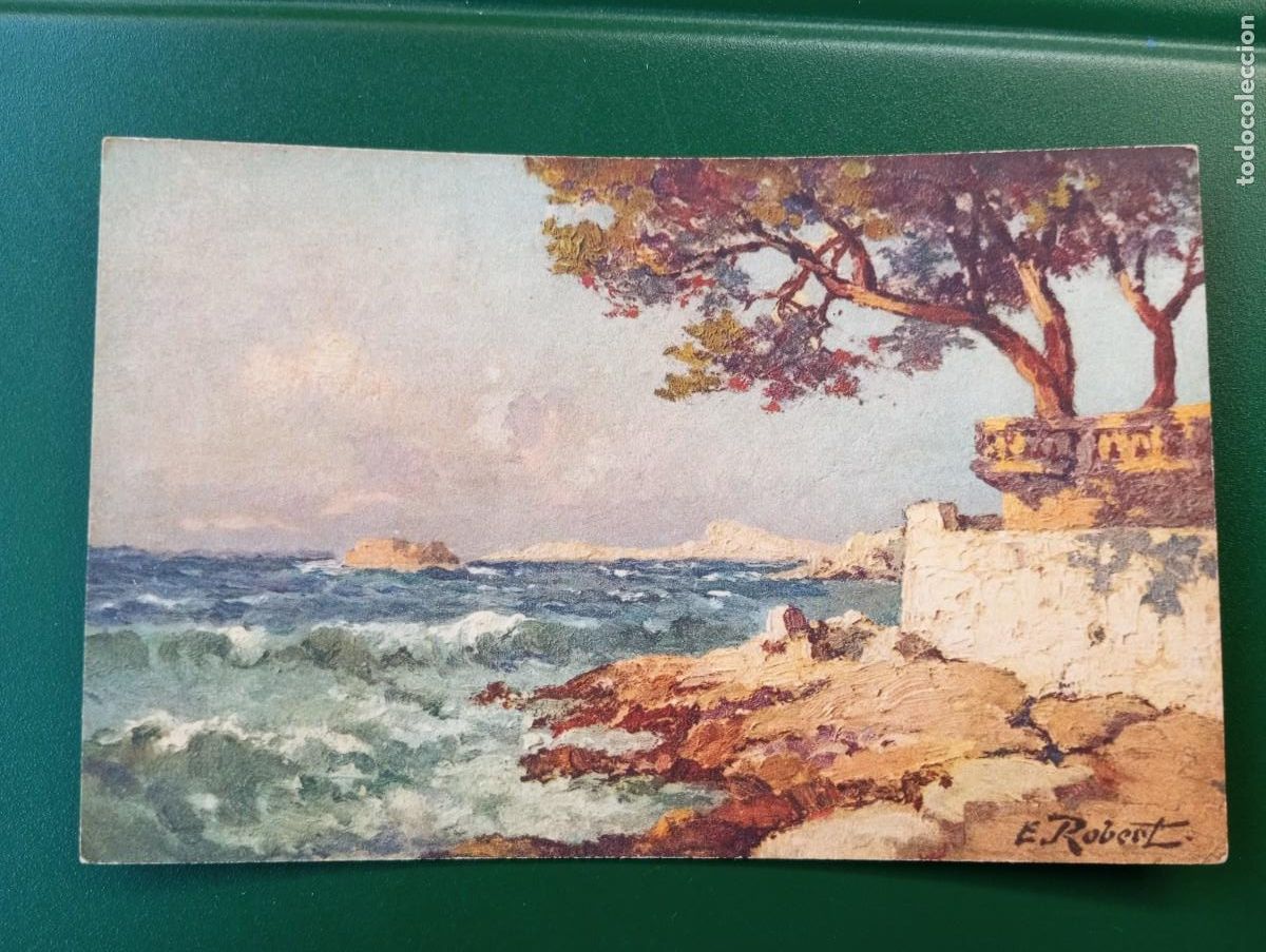 Postais: ANTIGUA POSTAL SUIZA, OLEO DE E ROBERT