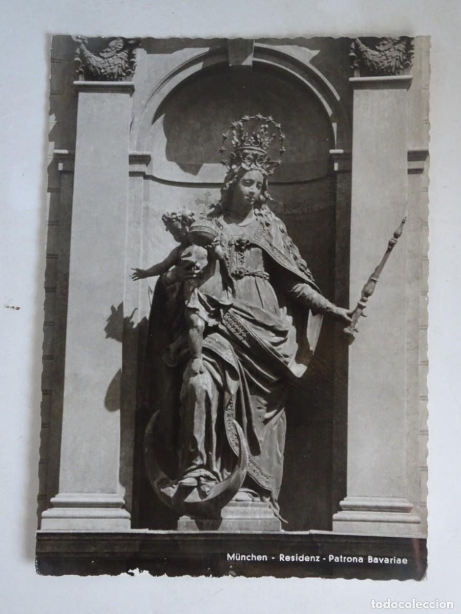 Postales: POSTAL CPSM ,PATRONA BAVARIA, ESCULTURA, ARQUITECTURA ,ARTE, VER FOTOS
