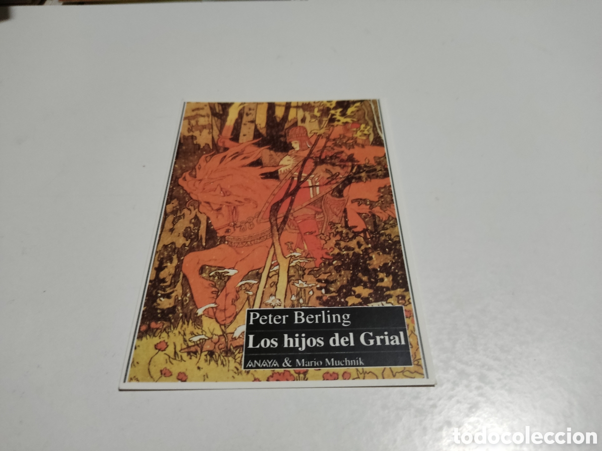 Postales: Postal Los hijos del Grial de Peter Berling - Foto 1