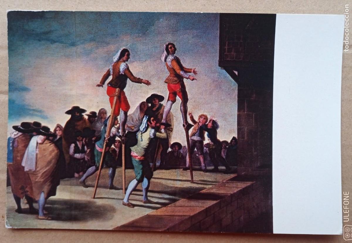 Postales: POSTAL MUSEO DEL PRADO - LOS ZANCOS DE GOYA - SIN ESCRIBIR.