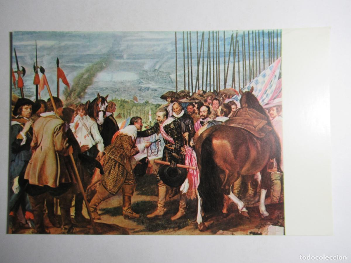 Postales: Vel&aacute;zquez - La rendici&oacute;n de Breda - Museo del Prado - Foto 1
