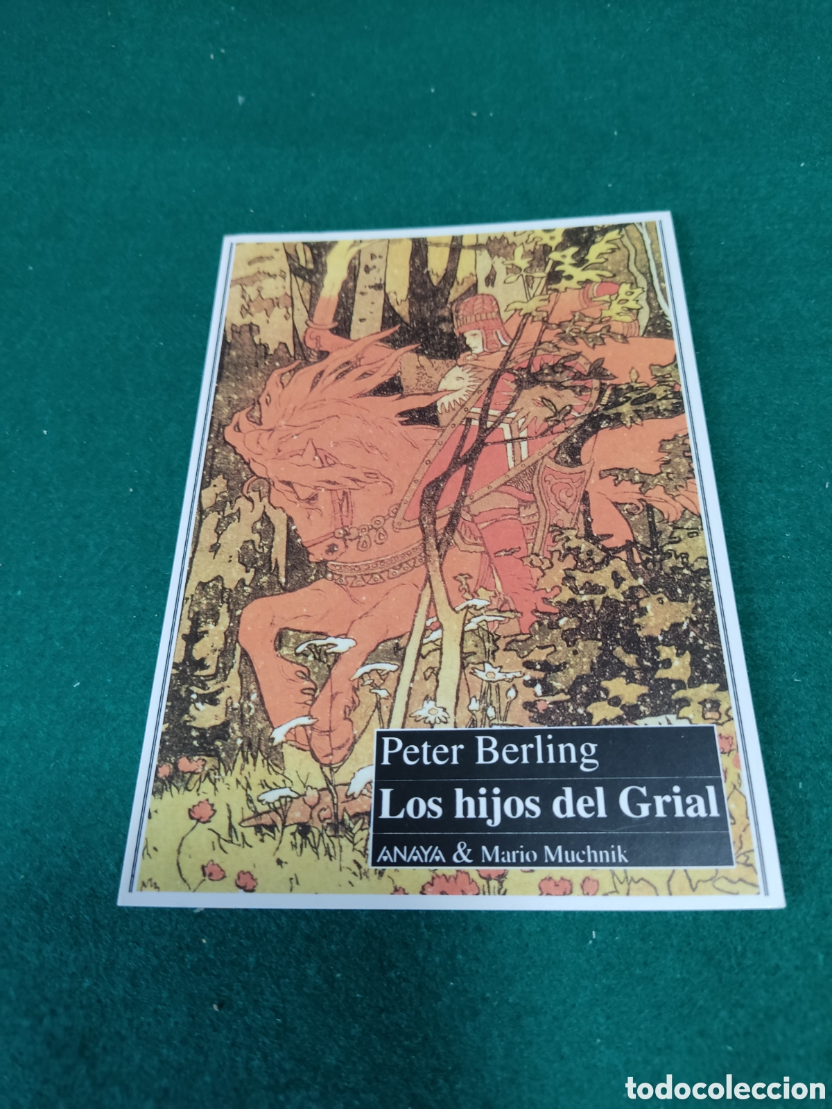 Postales: Postal Los hijos del Grial de Peter Berling - Foto 1