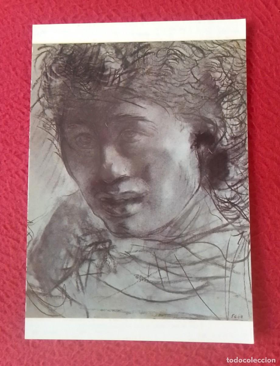 Postais: ANTIGUA POSTAL POST CARD AUGUSTE RODIN CAROLINE REMY DITE S&Eacute;VERINE FUSAIN, VERS 1893...MUS&Eacute;E PARIS..
