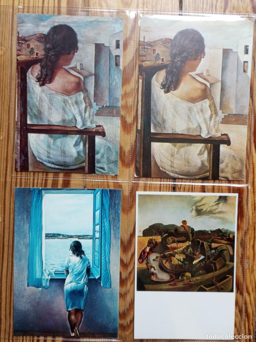 Postales: PINTURA DALI 4 POSTALES