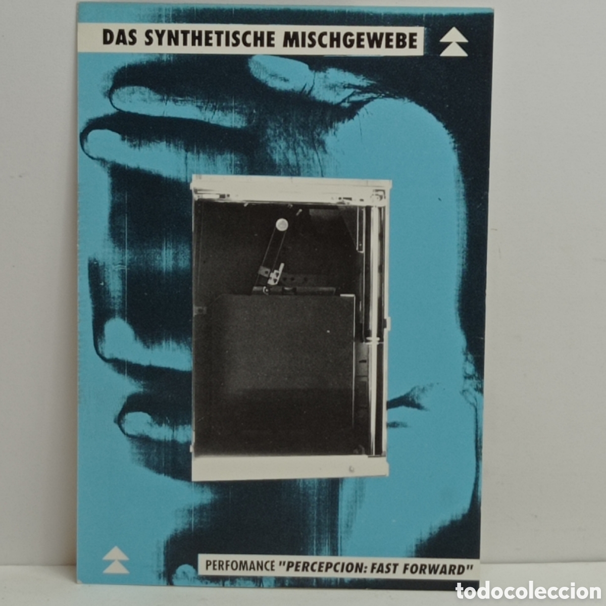 Postales: PERCEPCION:FAST FORWARD,DAS SYNTHETISCHE MISCHGEWEBE (TRANSFORMADORS, BCN 2a MITAD 80S) - Foto 1