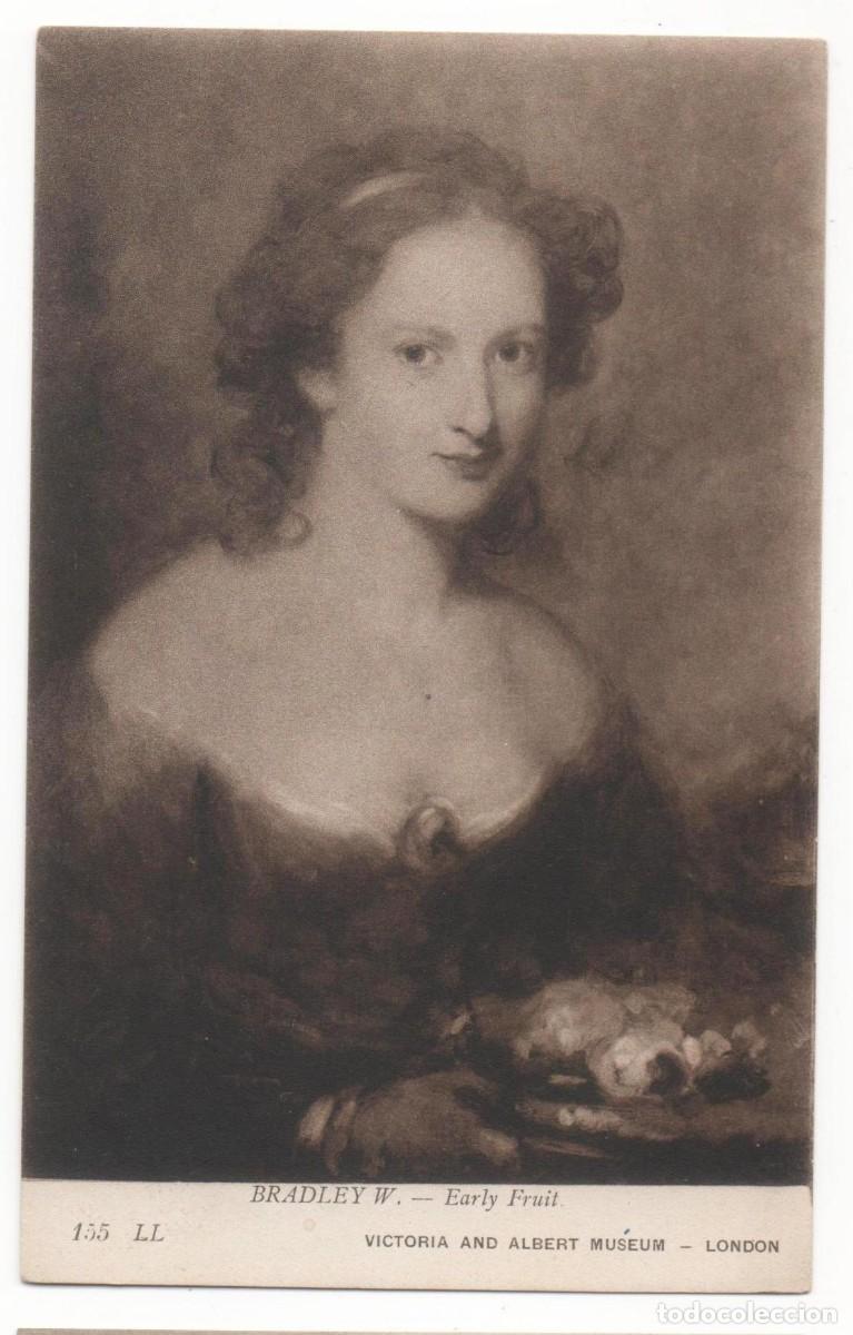 Cartes Postales: Postal principios del XX -Bradley W.-Early Fruit-Museo Victoria y Alberto-Londres-sin circular