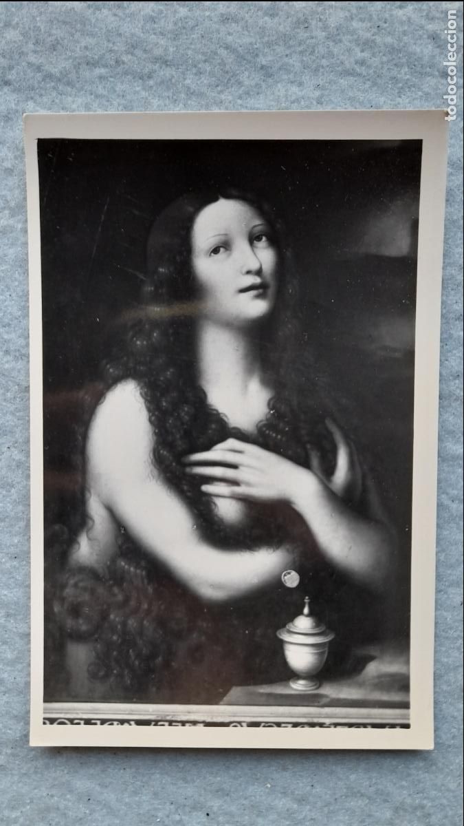 Postales: La Magdalena. Leonardo Da Vinci. - Foto 1